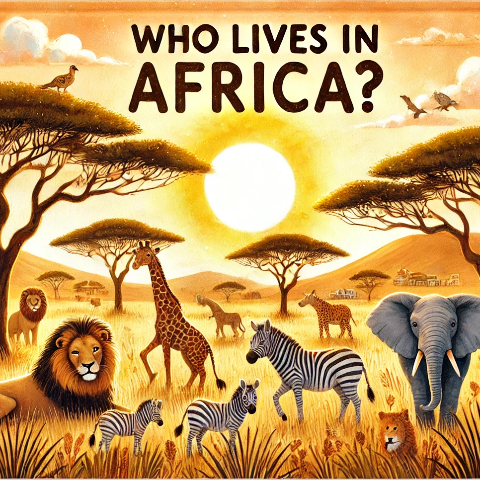 "Who Lives in Africa?" (print version)